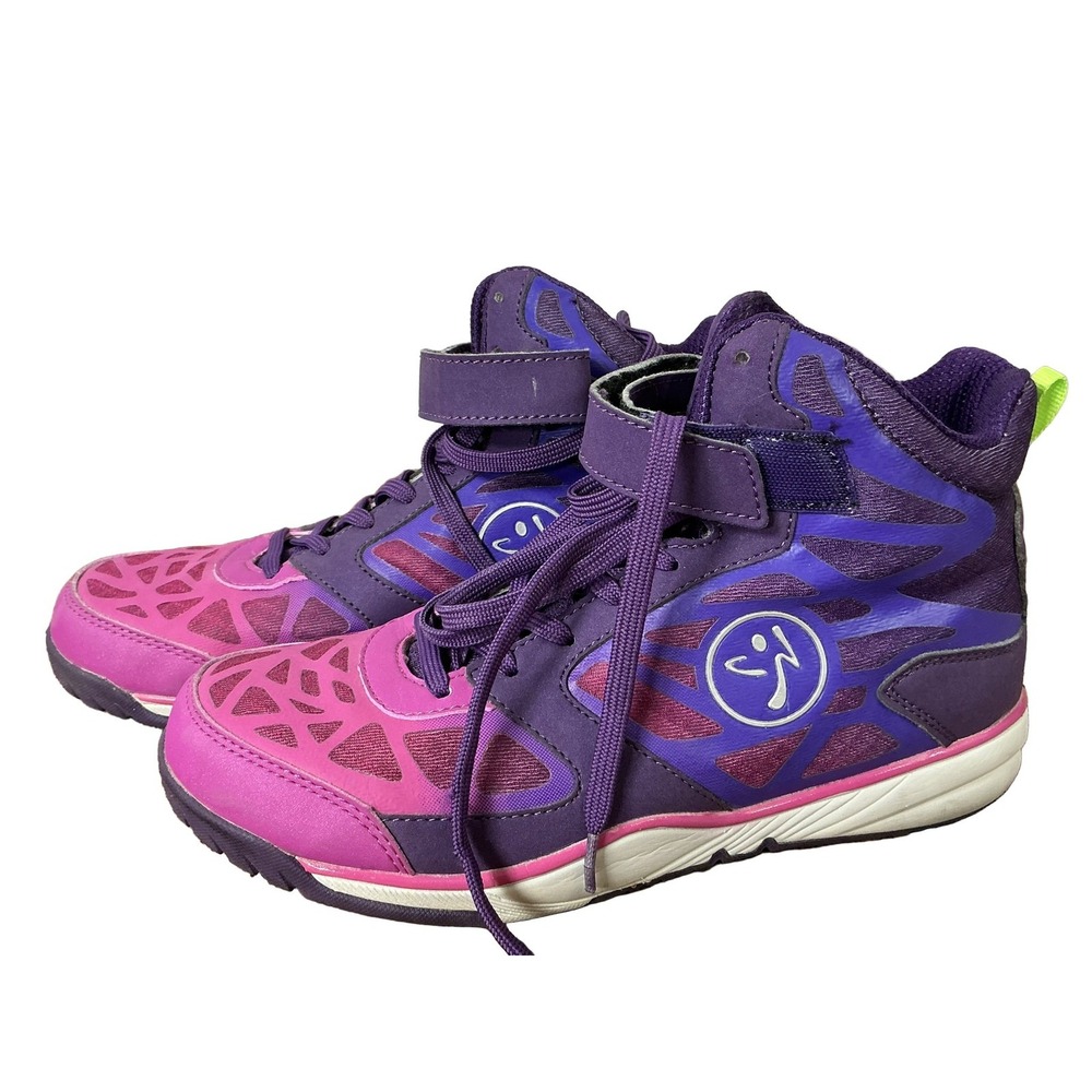 Zumba Energy Rush ZU1114-DPO Women's Dance Fitness High-Top Sneakers US 7